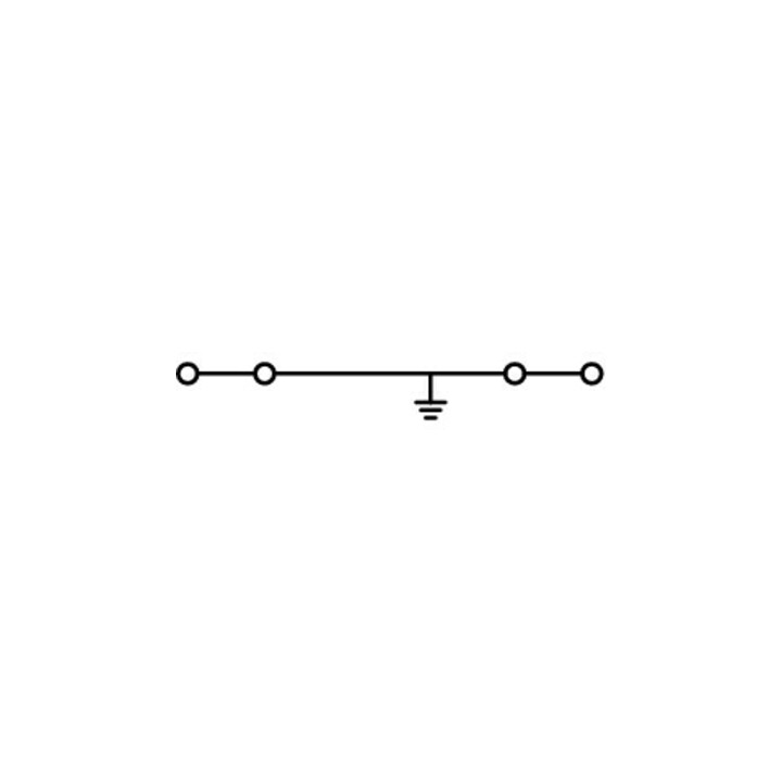 WAGO GmbH& Co. KG Schutzleiterklemme 2x2,5mmq grün/gelb 264-727