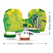 WAGO GmbH& Co. KG Schutzleiterklemme 6-35mmq gn/gelb 285-637-4