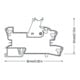 WAGO GmbH& Co. KG Socle à fiche avec relais 1W, DC24V 788-354