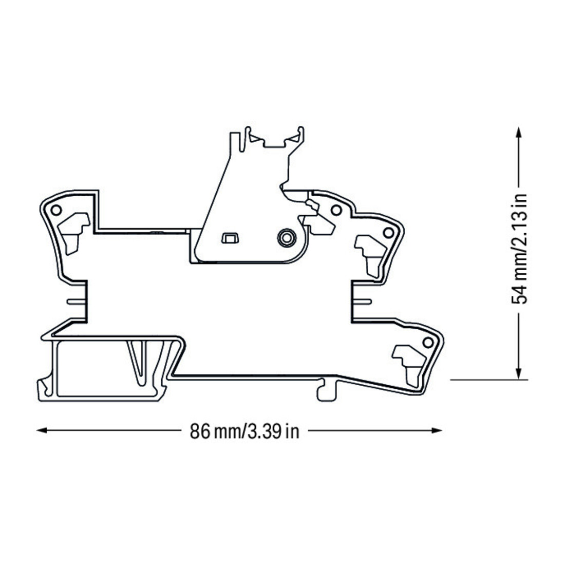 WAGO GmbH& Co. KG Stecksockel m.Relais 2W,24VDC 2x8A 788-312