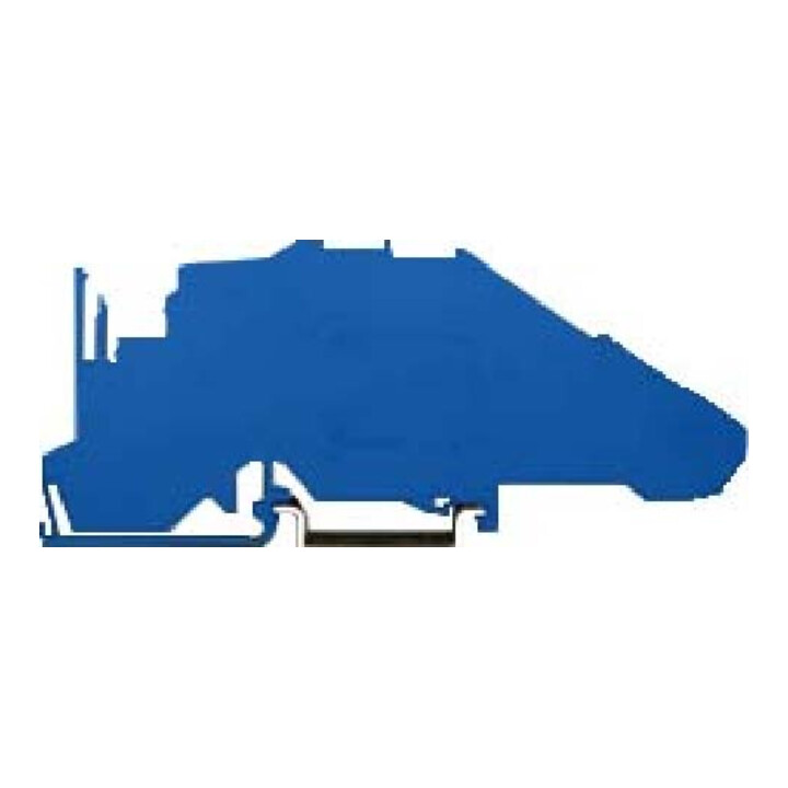 WAGO GmbH& Co. KG Support de rail pour TS35 bleu 777-321