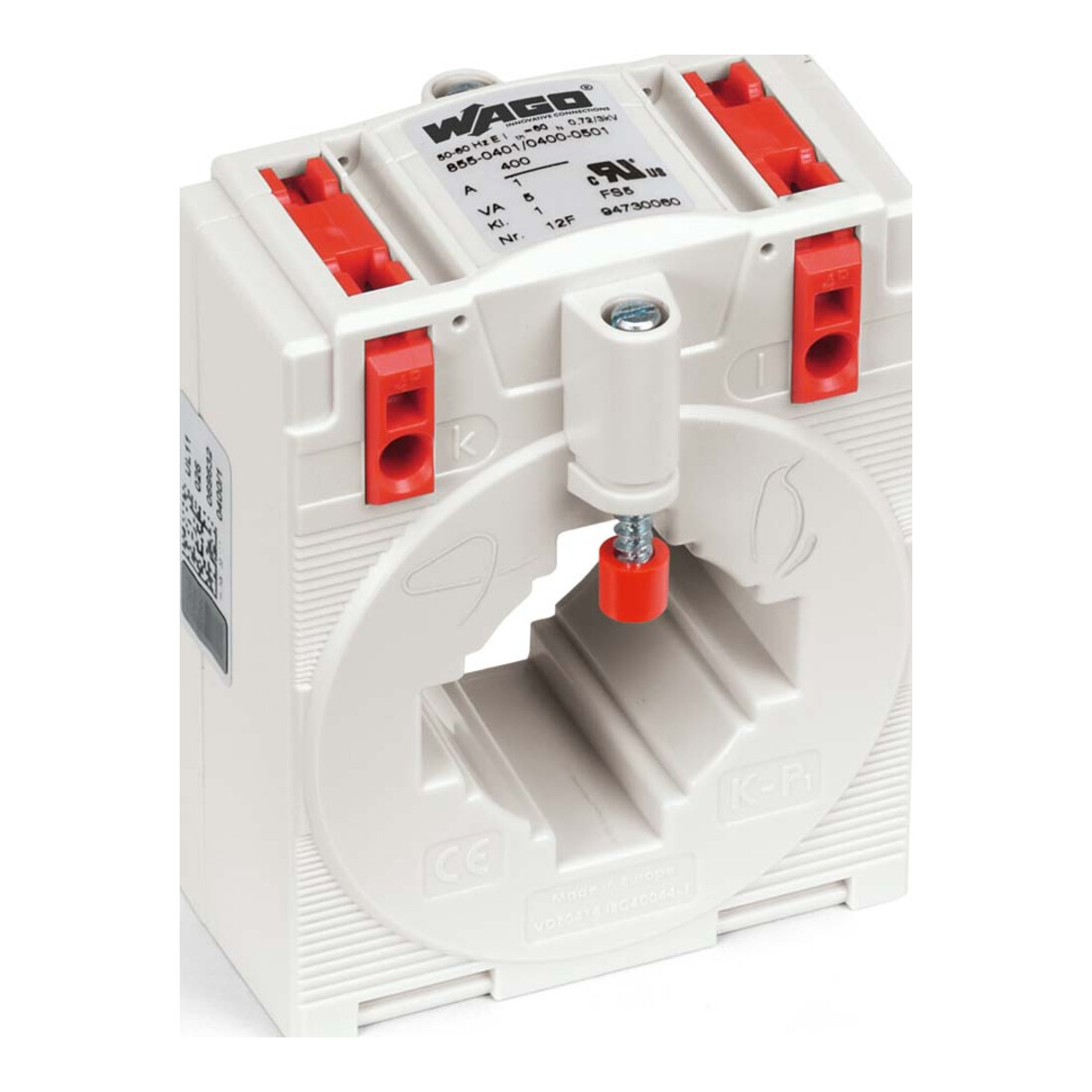WAGO GmbH& Co. KG Transformateur de courant à clipser 855-305/200-501
