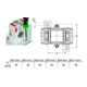WAGO GmbH& Co. KG Transformateur de courant à clipser 855-305/200-501