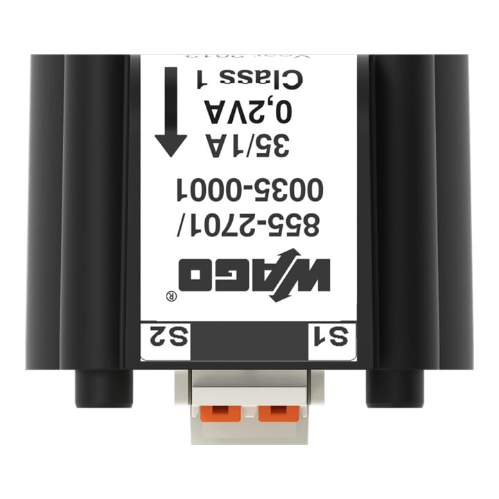 WAGO GmbH& Co. KG Transformateur de courant enfichable 35A/1A 855-2701/035-001