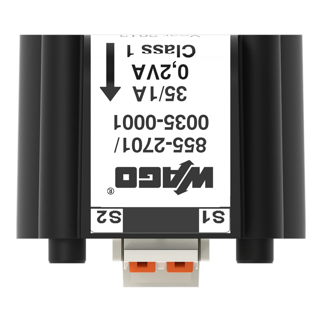 WAGO GmbH& Co. KG Transformateur de courant enfichable 35A/1A 855-2701/035-001