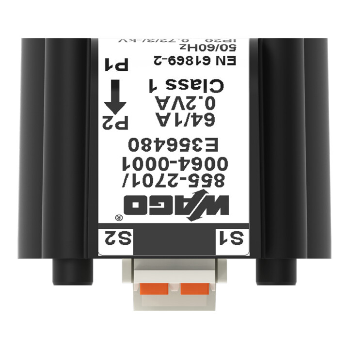 WAGO GmbH& Co. KG Transformateur de courant enfichable 64A/1A 855-2701/064-001