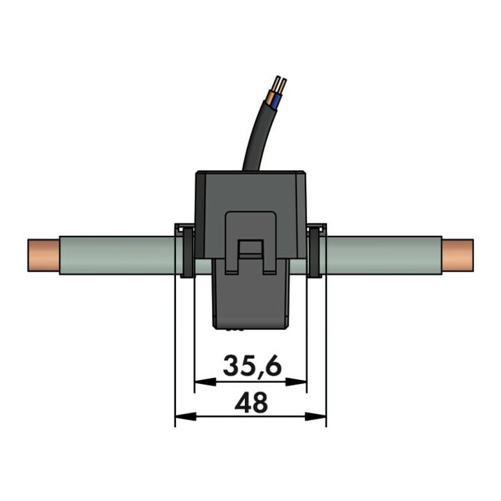 WAGO GmbH& Co. KG Transformateur de courant pour câblage 100A/1A 0,2 855-3001/100-003