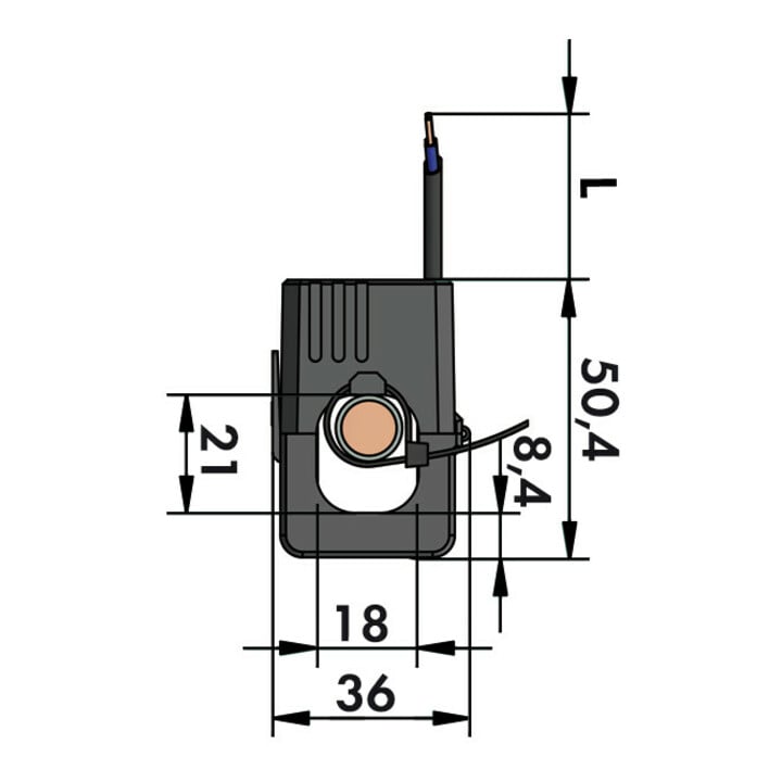 WAGO GmbH& Co. KG Transformateur de courant pour câblage 100A/1A 0,2 855-3001/100-003