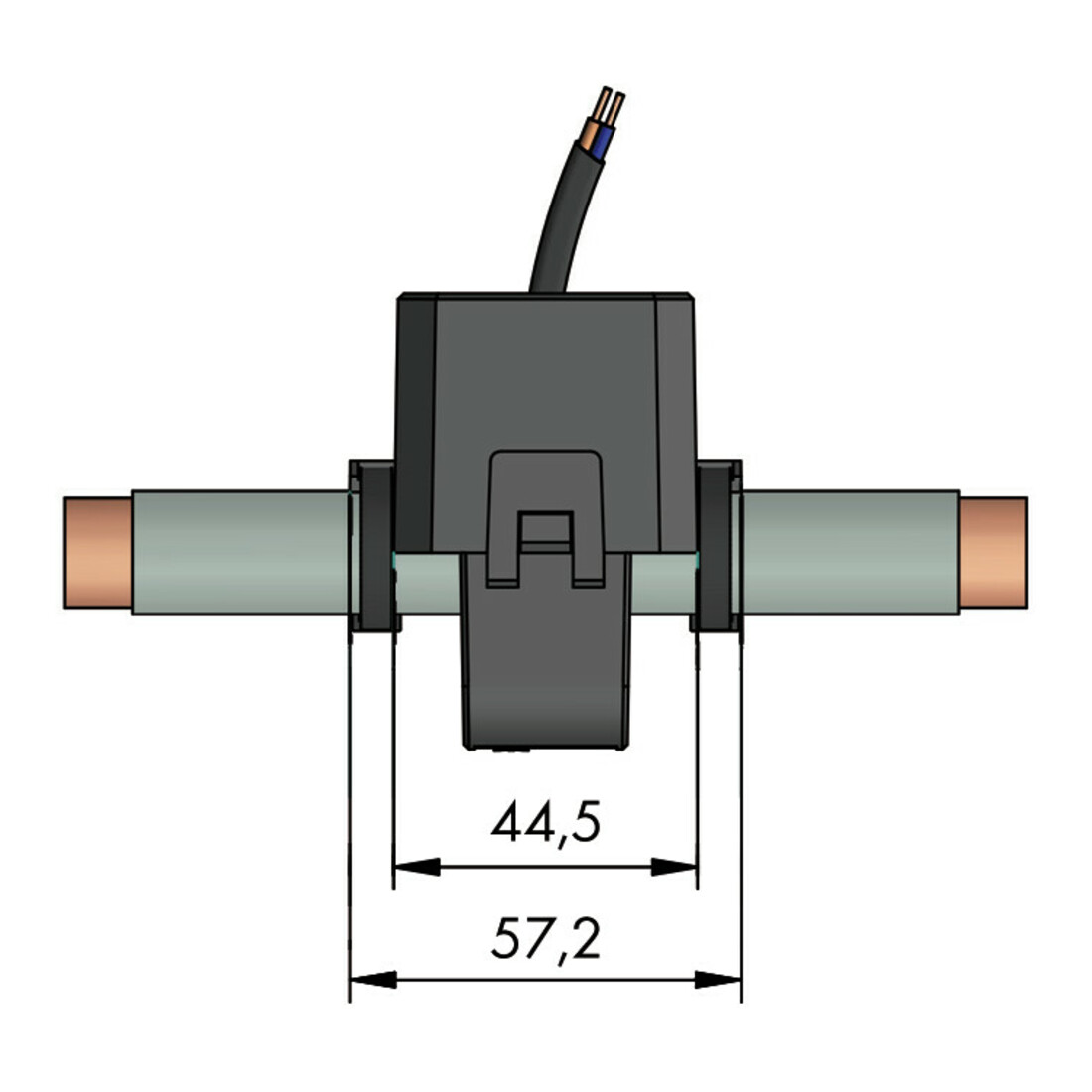 WAGO GmbH& Co. KG Transformateur de courant pour câblage 400A/1A 0,2 855-4101/400-001