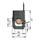 WAGO GmbH& Co. KG Transformateur de courant pour câblage 400A/1A 0,2 855-4101/400-001
