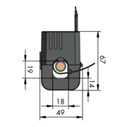 WAGO GmbH& Co. KG Transformateur de courant pour câblage 855-4005/150-101-2