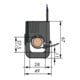 WAGO GmbH& Co. KG Transformateur de courant pour câblage 855-4105/400-101