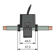 WAGO GmbH& Co. KG Transformateur de courant pour câbles 150A/1A 0,2 855-4001/150-001-2