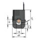 WAGO GmbH& Co. KG Transformateur de courant pour câbles 150A/1A 0,2 855-4001/150-001