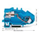 WAGO GmbH& Co. KG Trennklemme 0,2-16mmq blau 783-613