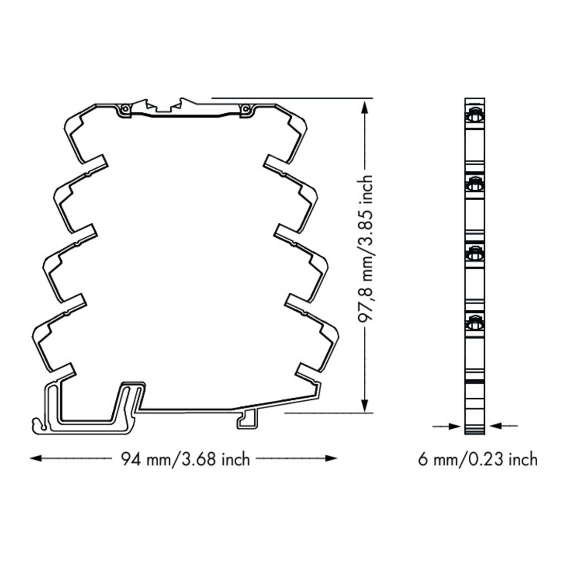 WAGO GmbH& Co. KG Trennverstärker 857-423