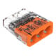 WAGO GmbH& Co. KG Verbindungsdosenklemme 3x 0.5-2.5 orange 2273-203