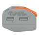 WAGO GmbH& Co. KG Verbindungsklemme 2x0,08-4qmm grau 222-412