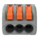 WAGO GmbH& Co. KG Verbindungsklemme 3x0,08-4qmm gr 222-413
