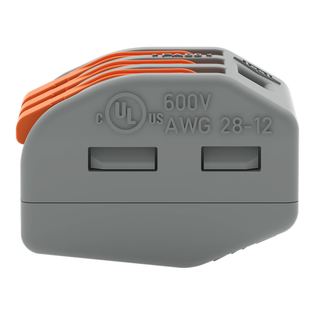 WAGO GmbH& Co. KG Verbindungsklemme 3x0,08-4qmm gr 222-413