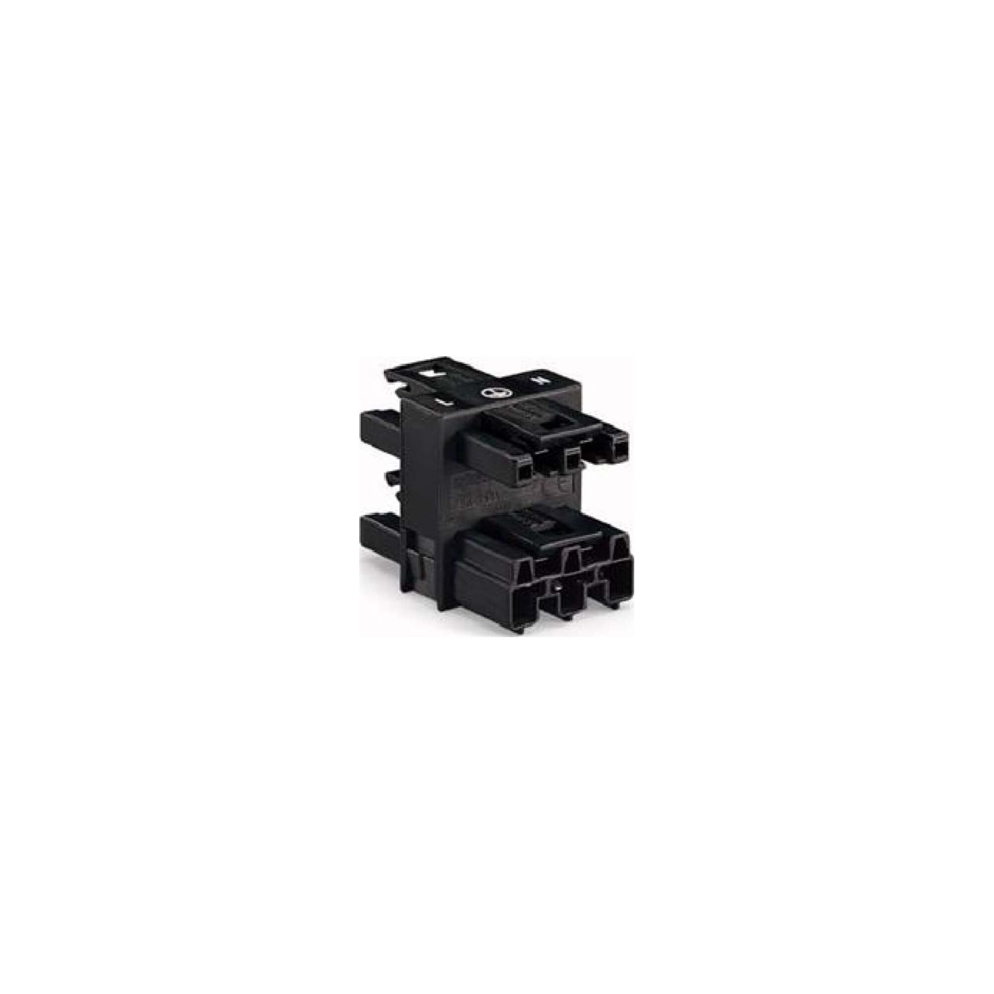 WAGO GmbH& Co. KG Verteiler 250V 25A 3p. schwarz 770-607