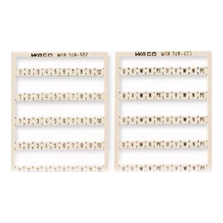 WAGO GmbH& Co. KG WSB-Bezeichnungskarte weiss unbedruckt 248-501