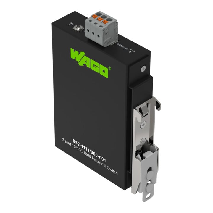 WAGO Industrial ECO-Switch 852-1111/000-001 5 ports 1000 Mbps