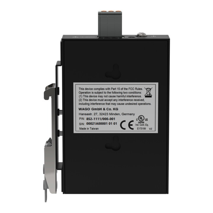 WAGO Industrial ECO-Switch 852-1111/000-001 5 ports 1000 Mbps