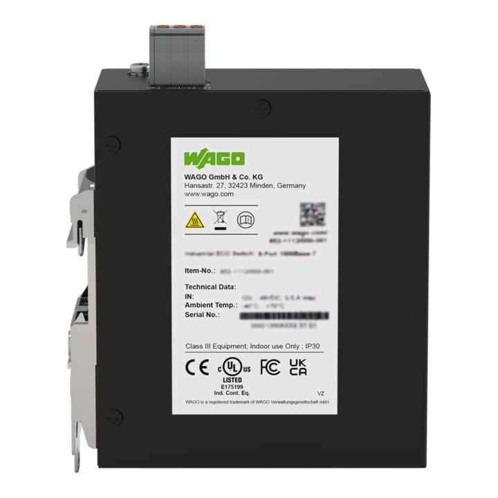 WAGO Industrial-ECO-Switch 852-1112/000-001 8 Ports 1000Base-T