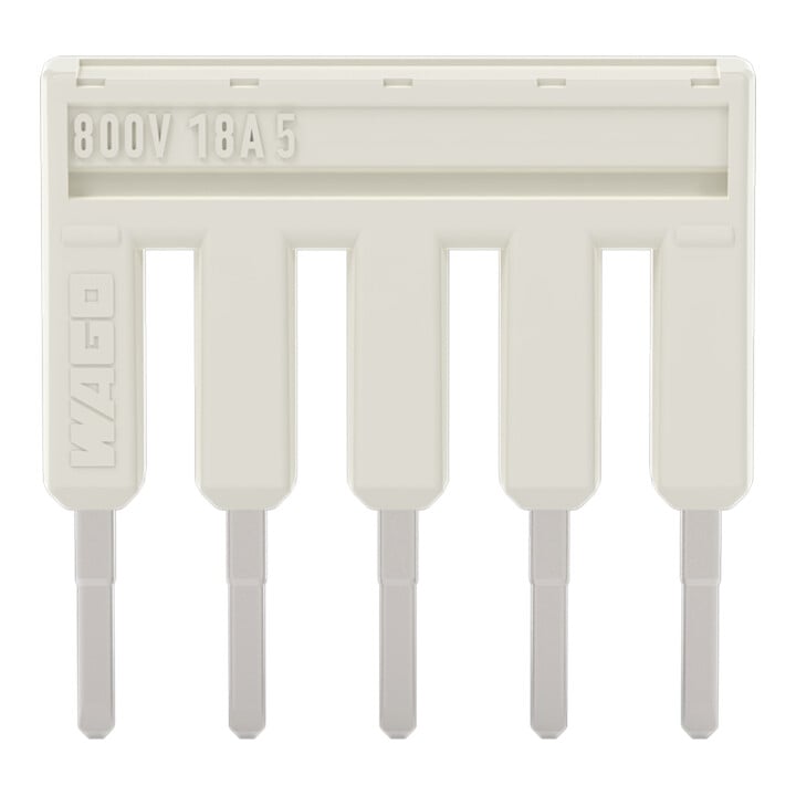 WAGO Kammbrücker 5-fach 18A 2001-405