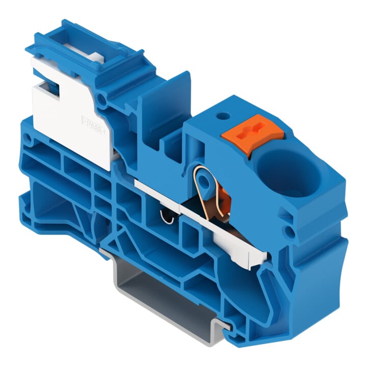 WAGO N-Trennklemme 1-Leiter 16 mm² Push-in CAGE 2216-7114