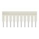 WAGO Peigne de connexion 10 voies Courant nominal 18A 2001-410
