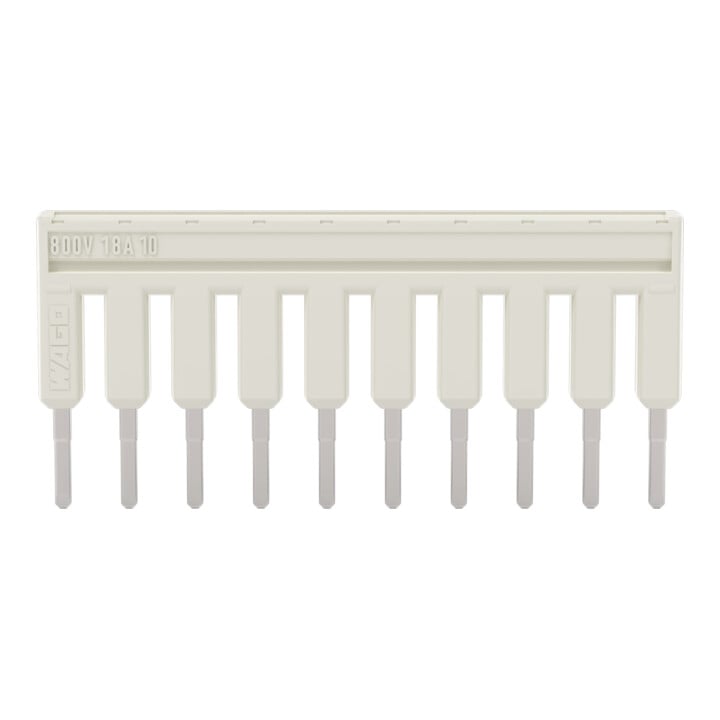 WAGO Peigne de connexion 10 voies Courant nominal 18A 2001-410