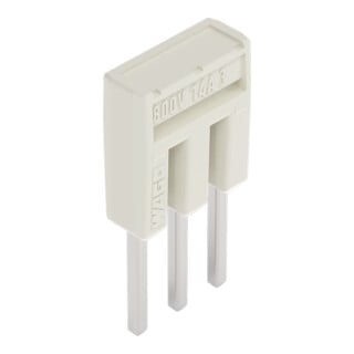 WAGO Peigne de connexion 3 voies gris clair 2000-403