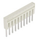 WAGO Peigne de raccordement 10 voies gris clair 2000-410