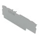 WAGO Plaque de fin de course et intermédiaire Top Job S 4L 2002-1891 1 mm gris