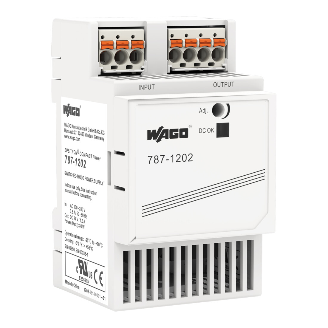WAGO Power Bloc d’alimentation Epsitron 787-1202