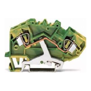 WAGO Schutzleiterklemme 0,2-6 mm² vert/jaune 782-607