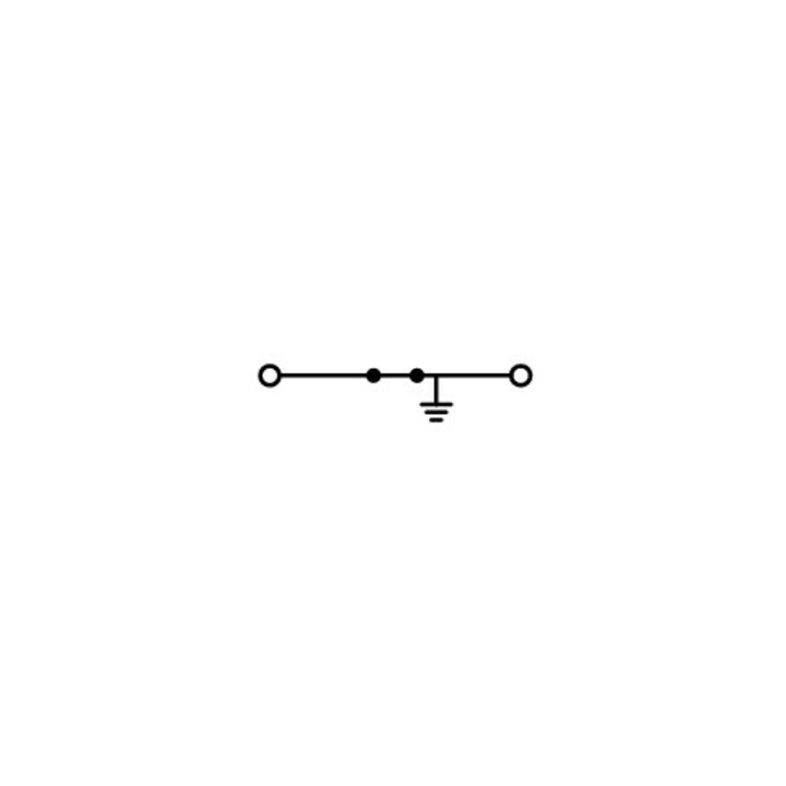 WAGO Schutzleiterklemme 4 mm², vert/jaune 2004-1207