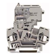 WAGO Sicherungsklemme 0,08-4 mm² gris 281-611/281-417-1