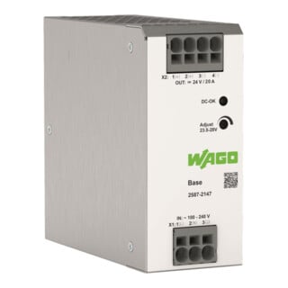 WAGO Stromversorgung Base 2587-2147 primär getaktet 1ph