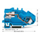 WAGO Trennklemme 0,2-16 mm² bleu 783-613