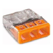 WAGO Verbindungsdosenklemme 3x 0,5-2,5 orange 2273-203-1