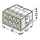 WAGO Verbindungsdosenklemme 8x 0,5-2,5 2273-208