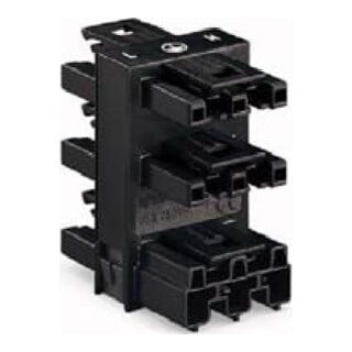 WAGO Verteiler 250V 25A 3p. noir 770-608