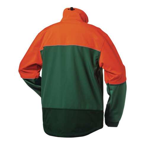 Elysee Softshelljacke Sanddorn grün/orange