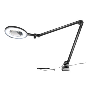 Waldmann Lampada LED con lente d'ingrandimento versione ESD, diametro lente: 160 mm