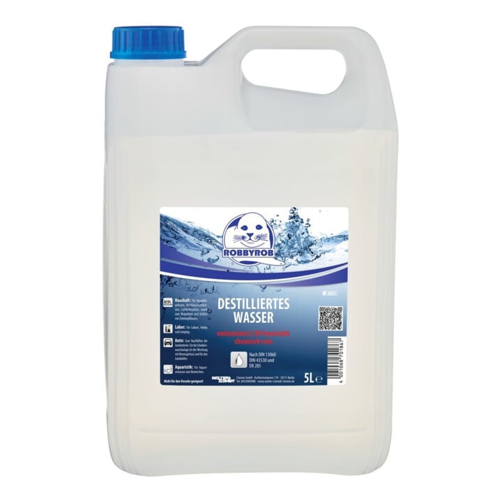 Walter Destilliertes Wasser 5L Kanister