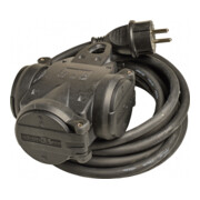 Walther Werke 3-fach Verteiler Steckdose 4,5m H07RN-F3G1,5 39100301045304