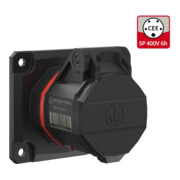 Walther Werke CEE NEO Anbaudose gerade 16A 5P 6h IP54 FW410506CC-3